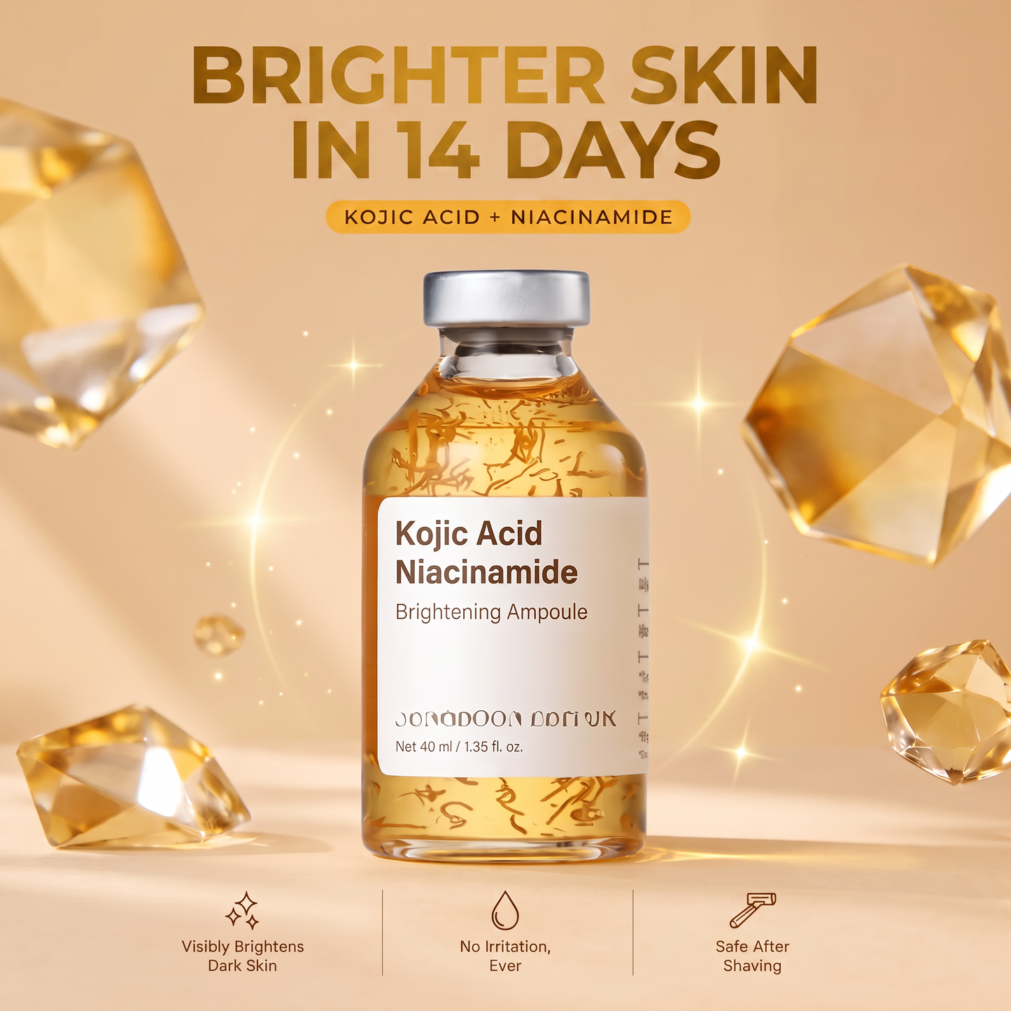 GlowTone Brightening Body Serum - Brightens in 14 Days